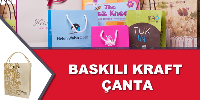 İzmir Baskılı Kraft Çanta