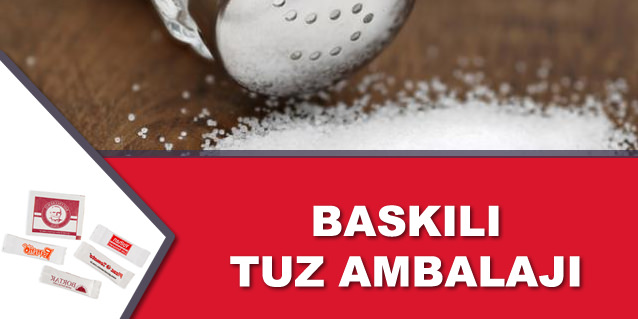 İzmir Baskılı Tuz Ambalajı