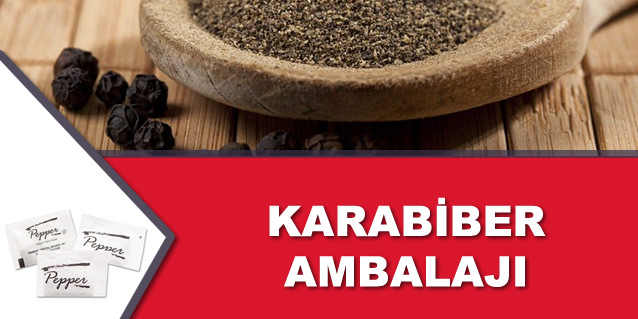 İzmir Karabiber Ambalajı